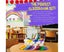 Set of 10 Kids Spill Resistant Paint Cups with Colored Lid and 10 Large Round Carousel 4