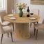 Round Dining Table Kitchen Coffee Room Diner Carousel 5