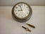 SWISS ANTIQUE SMALL HEAVY CLOCK. TRAVEL/CAR ETC. Carousel 7