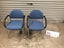 S546 C7 - Two Blue Office Chairs Carousel 1