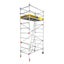 Dynaton Aluminium Mobile Scaffold - 1.3m x 2.5m x 4.0m high Carousel 1