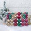 Christmas Ornaments 100Pcs Shatterproof Christmas Pendant Baubles A One Size Carousel 1