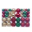 Christmas Ornaments 100Pcs Shatterproof Christmas Pendant Baubles A One Size Carousel 4