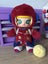 MOLLY Hello Moon 1/8 Action Figure-POP MART-BRAND NEW Carousel 12
