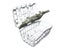 2 X Portable Dishwasher Basket Drain Basket for Milk Bottle Carousel 10