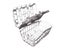 2 X Portable Dishwasher Basket Drain Basket for Milk Bottle Carousel 11
