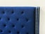 Super King Bed Gas Lift Storage Blue Velvet Carousel 2