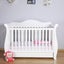 Super Nanny sleigh cot with matress Carousel 1