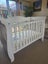 Super Nanny sleigh cot with matress Carousel 2
