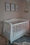 Super Nanny sleigh cot with matress Carousel 3