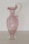 ***VINTAGE PINK GLASS HAND BLOWN JUG MURANO*** Carousel 2