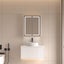 Lumina 600mm Front&Bottom-Lit LED Mirror Cabinet Sensor&Demister – Matte White Carousel 1