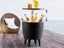 Outdoor Bar Table Cooler Ice Bucket Outdoor Storage Box Black Carousel 2