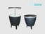 Outdoor Bar Table Cooler Ice Bucket Outdoor Storage Box Black Carousel 8