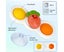 3Pcs Suction Cup Spinner Toys,Baby Spinners Dimple Toy w/ Pop Fidget Function Carousel 3