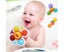 3Pcs Suction Cup Spinner Toys,Baby Spinners Dimple Toy w/ Pop Fidget Function Carousel 4