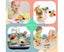 3Pcs Suction Cup Spinner Toys,Baby Spinners Dimple Toy w/ Pop Fidget Function Carousel 5