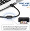 Printer Cable 5M/16.4FT,USB Printer Cable USB 2.0 Type A Male to B Male Scann Carousel 3