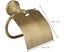 WSECOMM Antique Toilet Paper Holder,Brushed Brass Toilet Paper Holder Wall Mo Carousel 2