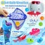18Pcs 3-in-1 Bath Toys Water Play Set for Boys Girls Carousel 3