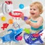 18Pcs 3-in-1 Bath Toys Water Play Set for Boys Girls Carousel 6