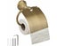 WSECOMM Antique Toilet Paper Holder,Brushed Brass Toilet Paper Holder Wall Mo Carousel 1