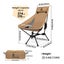 NNEOBA Portable High-Back Camping Chair Khaki Carousel 2