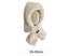 2 in 1 Ear Protection Cross Wrap Loose Anti-static Scarf Hat Women Thickened Carousel 3