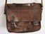 Vintage Genuine Leather Satchel / Messenger Bag Carousel 4