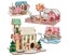 Kids Children Mini Cabin House Sky Wheel Model 3D Jigsaw Puzzle Game DIY Toy- Carousel 2