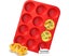 12-Cup Jumbo Silicone Cupcake Pan, Non-Stick Silicone, Perfect for Egg Muffin Carousel 1