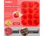 12-Cup Jumbo Silicone Cupcake Pan, Non-Stick Silicone, Perfect for Egg Muffin Carousel 2