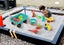 Kids Beach Sand Toys Set Sandpit Wagon Cart Outdoor Carousel 2