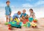 Kids Beach Sand Toys Set Sandpit Wagon Cart Outdoor Carousel 1