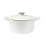 Toque Enamel Dutch Oven 4L Cast Iron Pan Casserole Pot Slow Cook Cooker with Lid Carousel 1