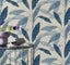 Wallpaper. Tropical Leaves - Navy. #407532. Lot 1. PTW. Carousel 5