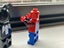 LEGO Marvel Pork Grind and Spider-Man minifigures Carousel 8