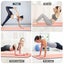 Centra Yoga Mat Non-Slip Fitness Exercise Workout Home Pilates & Floor Pink Carousel 9