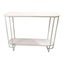Colab Metal Console Table - White Carousel 1