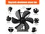 6 Blades Mini Stove Fan Heat Powered Fireplace Fan Log Wood Burner Ecofan Quiet Carousel 5