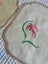 A gorgeous set of three hand embroidered vintage Linen DRESSER CLOTHS Carousel 3