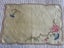 A gorgeous hand embroidered vintage Linen DRESSER CLOTH - hand crocheted edging Carousel 1