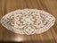 Battenberg lace round cloth + 2 crochet tray cloths Carousel 3