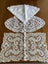 Battenberg lace round cloth + 2 crochet tray cloths Carousel 4