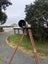 Telescope Old large brass and metal 4inch refractor Carousel 7