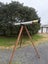 Telescope Old large brass and metal 4inch refractor Carousel 8