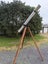 Telescope Old large brass and metal 4inch refractor Carousel 9