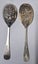 Two Beautiful Ornate Vintage EP Silver Desert Serving Spoons Carousel 4