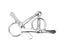 Full Cheek Horse Snaffle Stainless Steel Horse Mouth Bit Garden Farming Horse Carousel 7