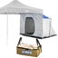 Adventure Kings Gazebo Hub Outdoor Camping Tent + Clear Top Canvas Bag Storage Carousel 1